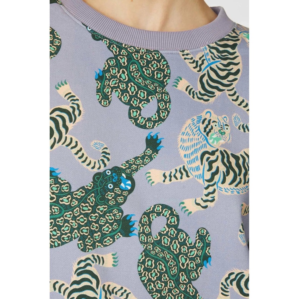 Gorman x Camilla Perkins Sweater - Tiger Queen - Medium - 100% Organic Cotton - Picture 10 of 11